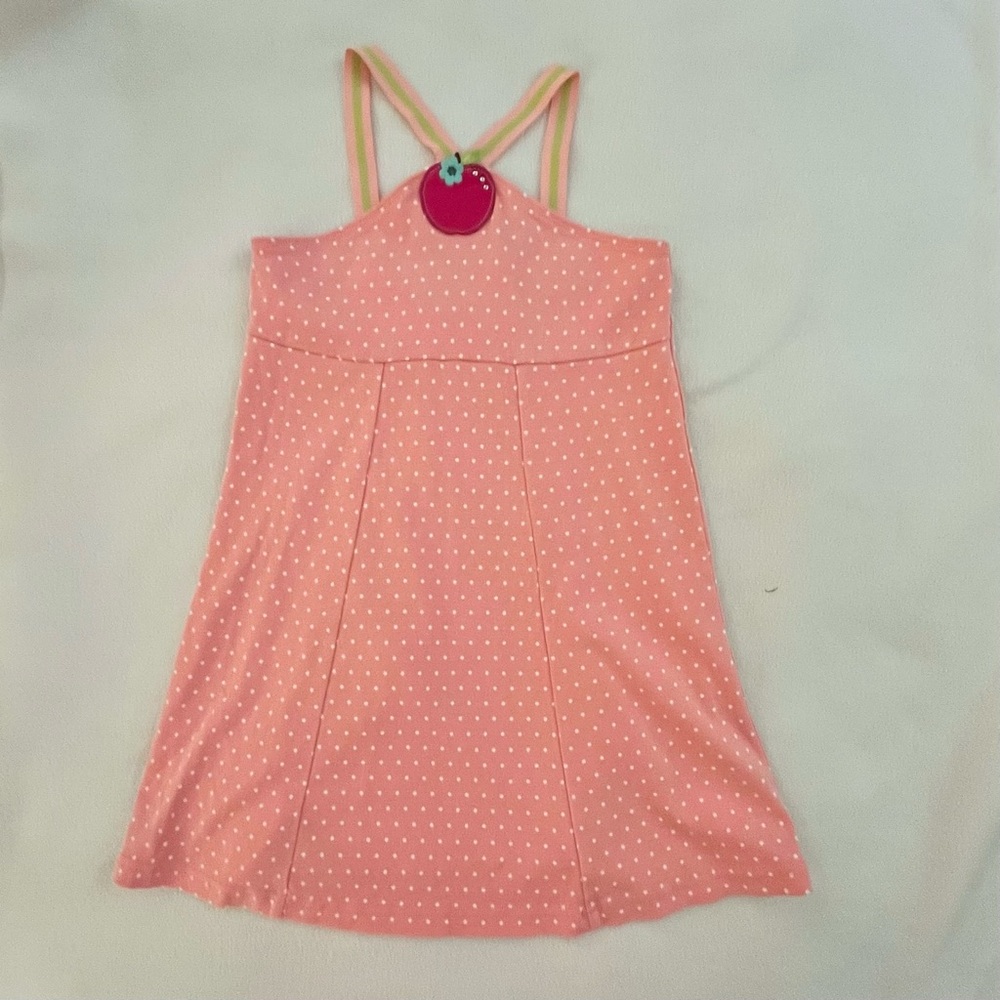 Gymboree Candy Apple Pink Dot Dress